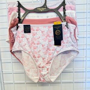 Kathy Ireland - 5 Pack Briefs Pink Floral
